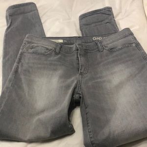 Gap gray denim jeans